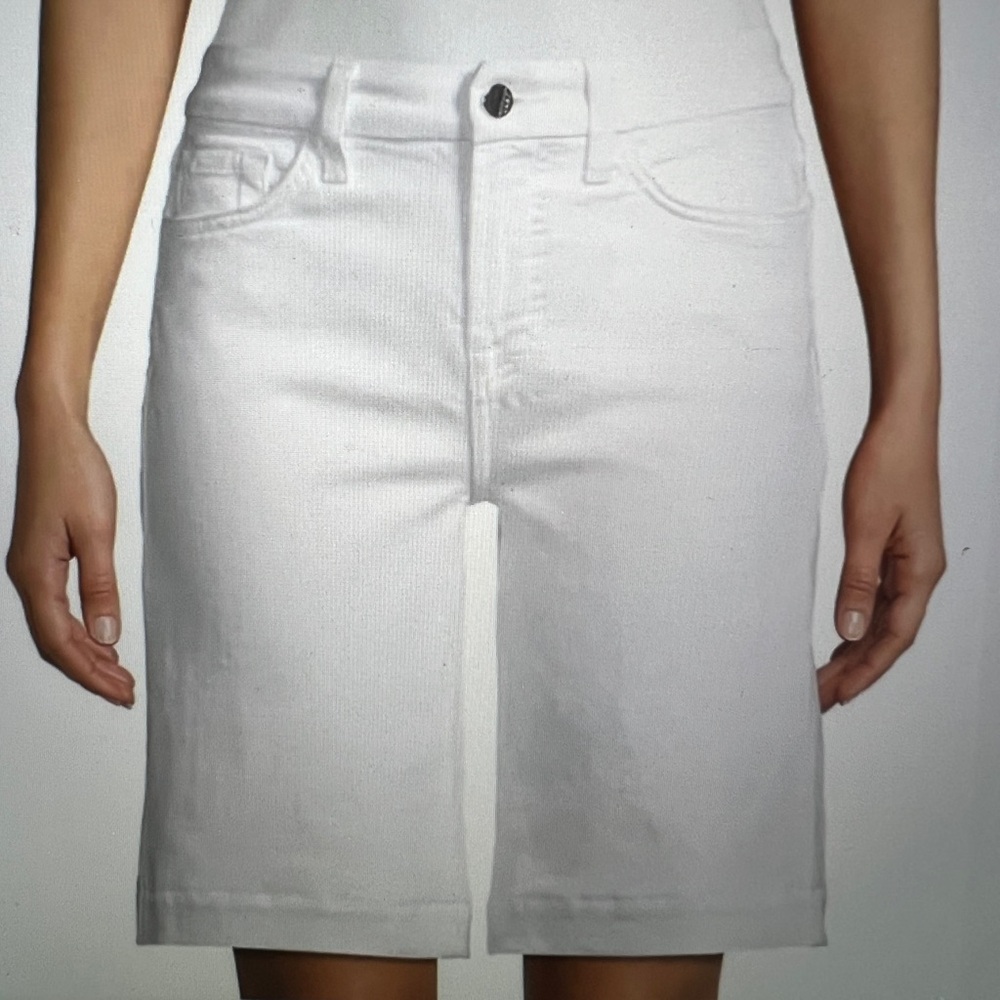 Jen 7 |  7 for All Mankind Womens Denim Bermuda Shorts Stretchy Sz 0 NWT